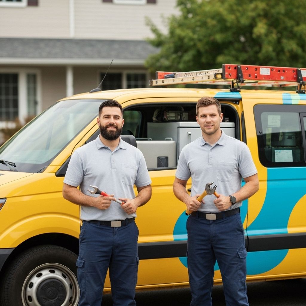 Professional appliance repair technicians